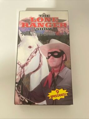 The Lone Ranger Show Collector's Edition VHS Tape Vintage